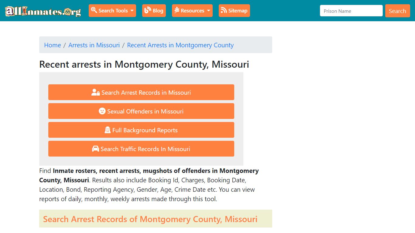 Recent arrests in Montgomery County, Missouri | Mugshots, Rosters ...